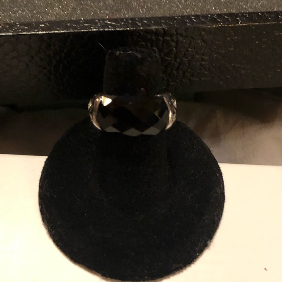 Black Onyx beautiful ring - Picture 7 of 15